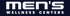 Wordmark White on Navy 70px