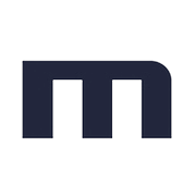 M Bug 180px (Navy on Transparent)