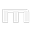 M Bug 32px (White on Transparent)