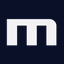 M Bug 64px (White on Navy)