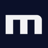 M Bug 96px (White on Navy)